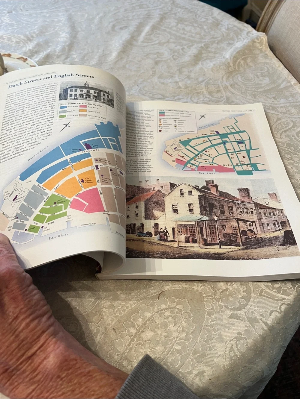 The Historical Atlas of New York City by Eric Homberger EUC Paperback